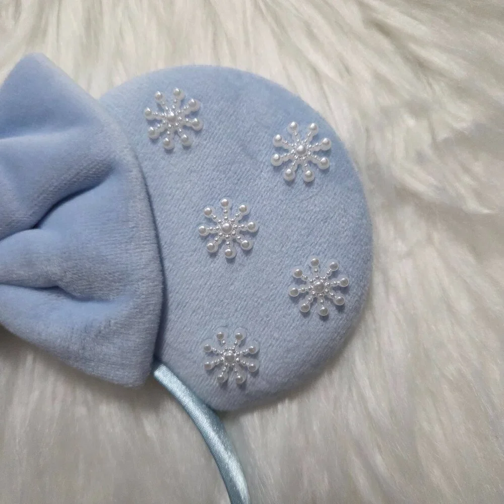 Frozen/Snowflake Minnie Mouse Ears